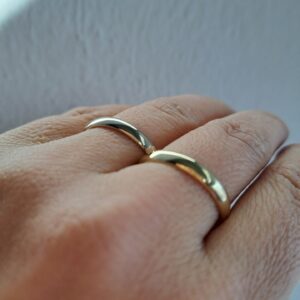 Svadobné obrúčky širšie 4 mm - Image 3
