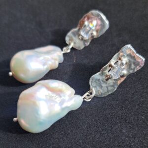 Náušnice so zirkónom Barok