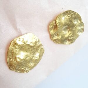 Pozlátené náušnice Duny veľké