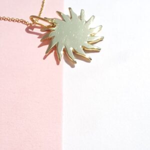 Zlaté slniečko medailón